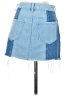 PacSun 100% Cotton Blue Denim Skirt Size 24 waist - photo 2
