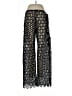 Trina Turk 100% Polyester Polka Dots Black Casual Pants Size L - photo 1