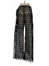 Trina Turk 100% Polyester Polka Dots Black Casual Pants Size L - photo 2