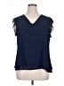 Alice CO Blue Sleeveless Blouse Size XL - photo 1