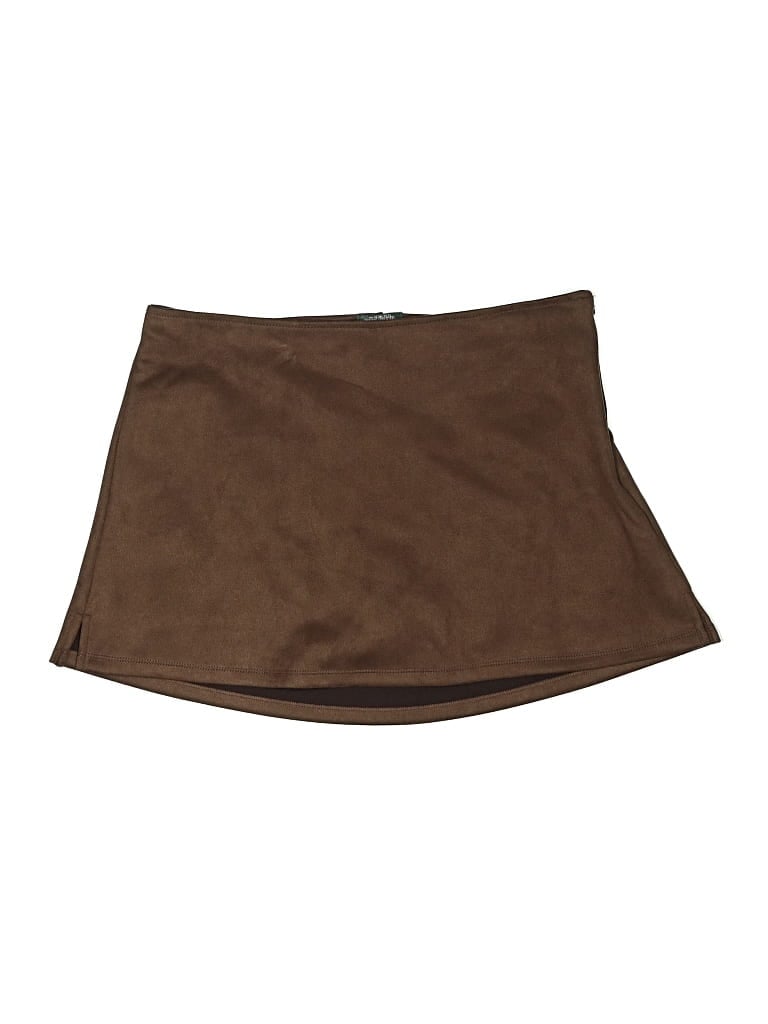 Pre-owned Wild Fable Casual Skirt In Brown