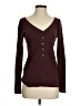 Peruvian Connection Burgundy Pullover Sweater Size S - photo 1