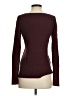 Peruvian Connection Burgundy Pullover Sweater Size S - photo 2