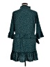 Unbranded 100% Polyester Polka Dots Teal Casual Dress Size XL - photo 2