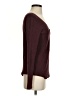 Peruvian Connection Burgundy Pullover Sweater Size S - photo 4