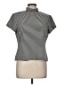 David Warren Stripes Black Short Sleeve Top Size M (estimated) - photo 1