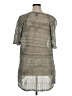 New Directions Silver Gray Short Sleeve Blouse Size 1X - photo 2