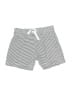 Unbranded 100% Cotton Stripes Gray Shorts 6-9 MO / 9 MO - photo 1