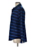 Apt. 9 100% Polyester Stripes Blue Long Sleeve Blouse Size L - photo 5