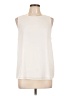 Naked Zebra 100% Polyester Ivory Sleeveless Blouse Size L - photo 1