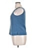 Kasper 100% Polyester Blue Sleeveless Blouse Size 14 - photo 5