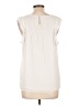 Naked Zebra 100% Polyester Ivory Sleeveless Blouse Size L - photo 2