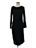 Gap Solid Black Casual Dress Size M - photo 1