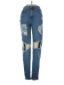 Vibrant M.I.U Graphic Blue Jeans Size 25 waist (estimated) - photo 1