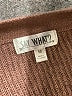 Say What? 100% Acrylic Brown Cardigan Size M - photo 7