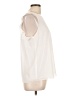 Naked Zebra 100% Polyester Ivory Sleeveless Blouse Size L - photo 4