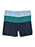 Merona Color Block Blue Board Shorts Size L - photo 1