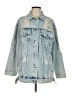 Shein Blue Denim Jacket Size S - photo 1
