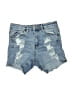 Almost Famous Blue Denim Shorts Size 1 - photo 1