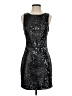 GB 100% Polyester Metallic Black Cocktail Dress Size S - photo 1