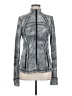 Lululemon Athletica Metallic Gray Track Jacket Size 10 - photo 1