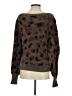 SOFIA 100% Nylon Animal Print Brown Pullover Sweater Size S - photo 2