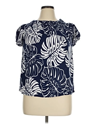 Hula Bay Short Sleeve Blouse (view 1)