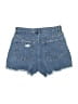 H&M Blue Denim Shorts Size 10 - photo 2