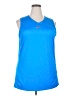 Nike 100% Polyester Blue Active Tank Size XXL - photo 1