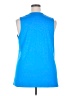 Nike 100% Polyester Blue Active Tank Size XXL - photo 2