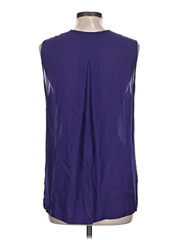 Vince. Sleeveless Silk Top (view 2)