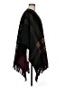 RACHEL Rachel Roy 100% Polyester Black Poncho One size - photo 4