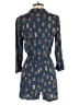 ModCloth 100% Rayon Print Blue Romper Size S - photo 2