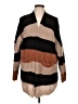 Shein 100% Polyester Brown Cardigan Size L - photo 1