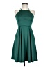 Assorted Brands Solid Teal Cocktail Dress Size M (estimated) - photo 1