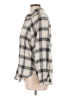 American Eagle Outfitters Plaid Ivory Long Sleeve Button-Down Shirt Size L - photo 5