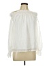 Shein 100% Polyester Ivory Long Sleeve Blouse Size L - photo 1