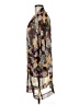 Ann Taylor LOFT Outlet 100% Polyester Brown Kimono One size - photo 5