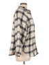 American Eagle Outfitters Plaid Ivory Long Sleeve Button-Down Shirt Size L - photo 4