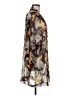 Ann Taylor LOFT Outlet 100% Polyester Brown Kimono One size - photo 4