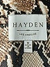 Hayden 100% Polyester Tan Shorts Size M - photo 3
