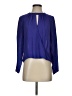 Dylan Gray Blue Long Sleeve Polo Size XS - photo 1