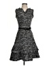 Frank Lyman Design Tweed Gray Cocktail Dress Size 4 - photo 1