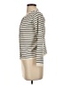 DemyLee 100% Cotton Stripes Ivory Cardigan Size S - photo 5