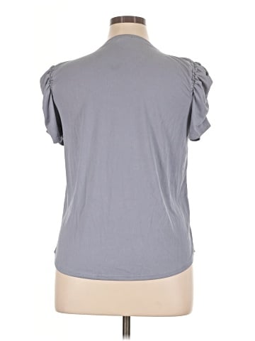 Green Envelope Short Sleeve Top (view 2)