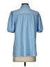 Assorted Brands Blue Short Sleeve Blouse Size S - photo 2
