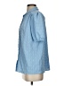Assorted Brands Blue Short Sleeve Blouse Size S - photo 5