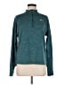 Nike 100% Polyester Teal Long Sleeve Top Size M - photo 1