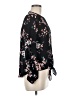 Candie's 100% Polyester Black Long Sleeve Blouse Size M - photo 4