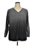 Rebecca Malone Gray Pullover Sweater Size 1X - photo 1
